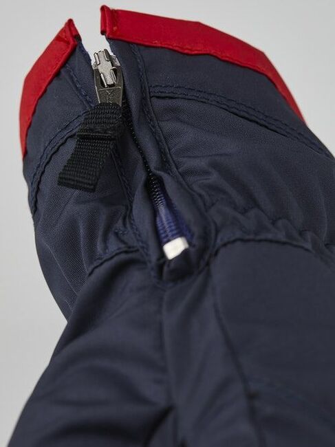 Hestra Sarri Zip JR Handschuhe, Dark Navy/Ivory