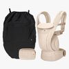 Ergobaby Omni Deluxe Babytrage Mesh inkl. Regenüberzug, Natural Beige