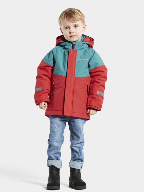 Didriksons Lun Winterjacke, Bright Red