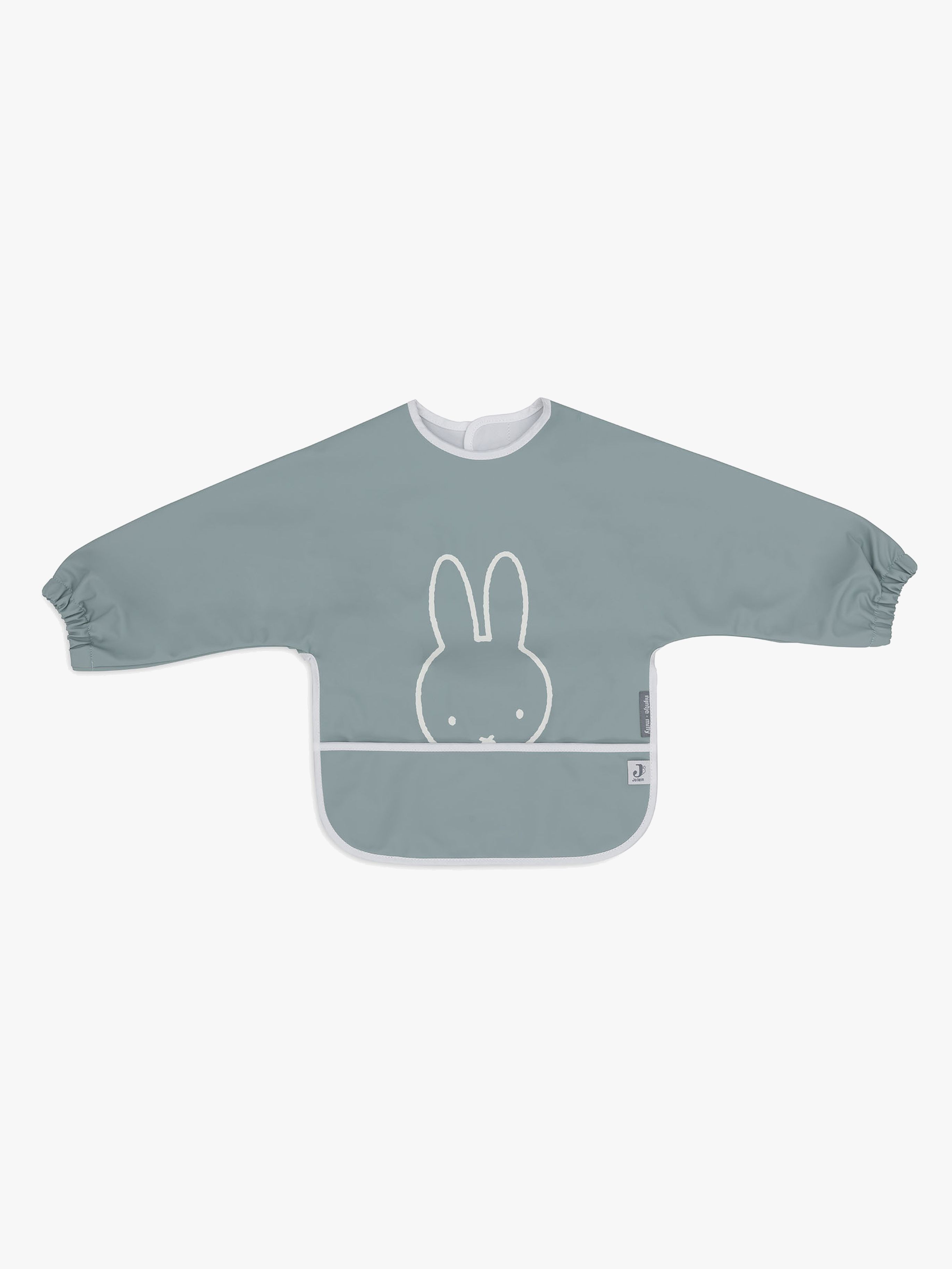 Miffy Peekaboo Langärmliges Lätzchen, Sea Green
