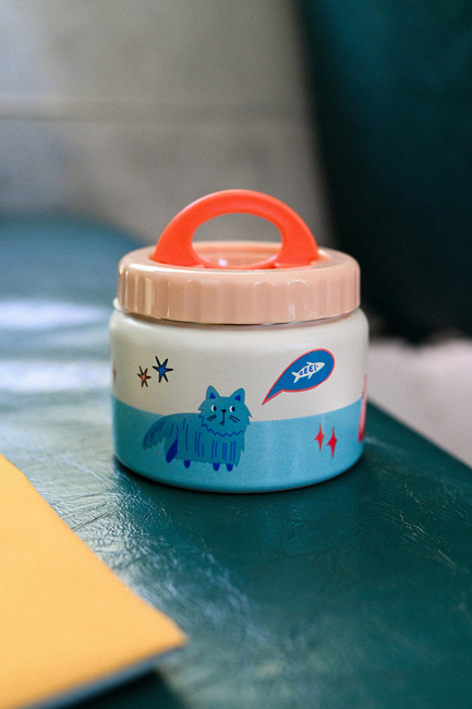 The Cotton Cloud Thermobehälter 350 ml, Meowtiful Cats