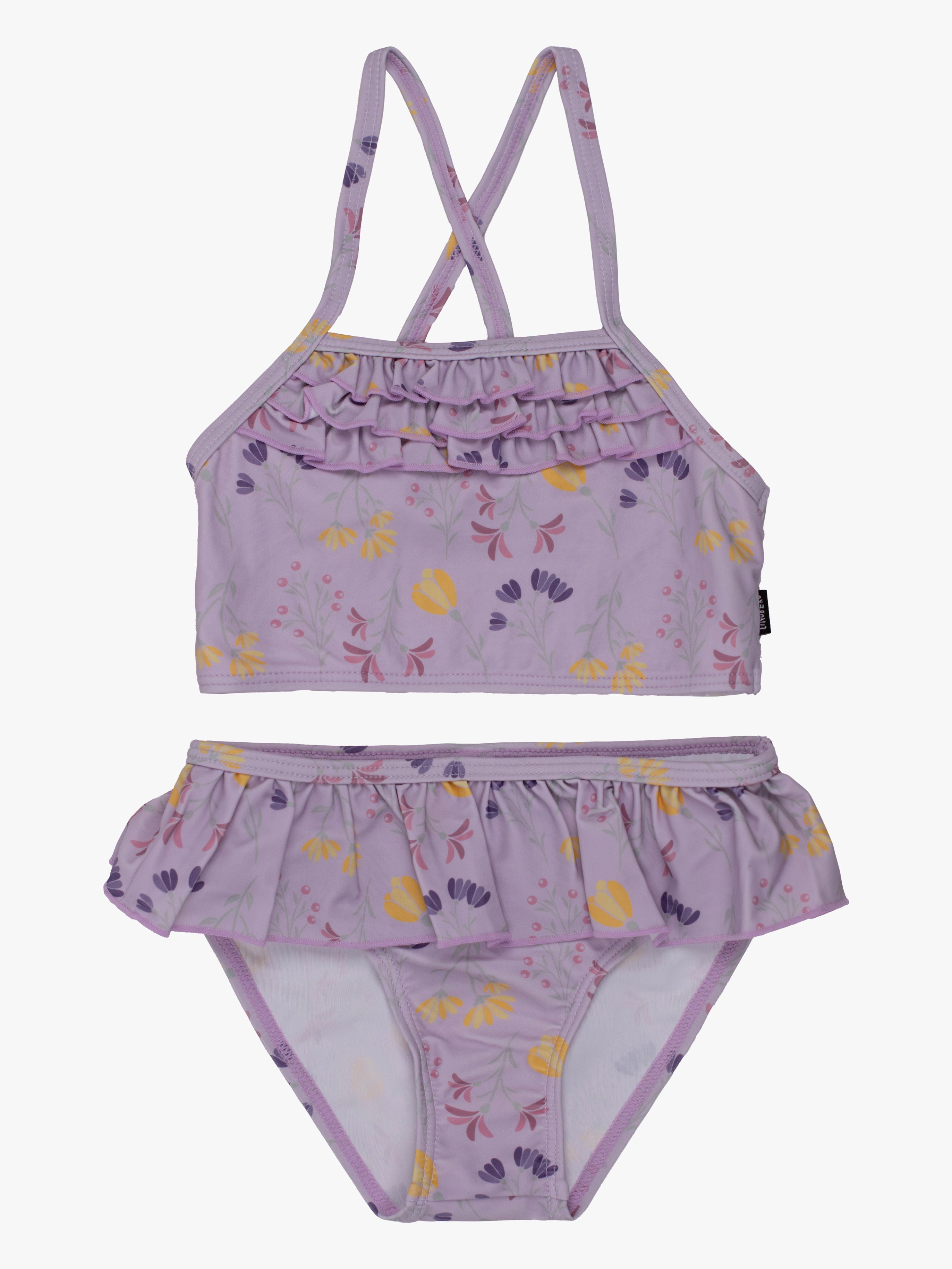 Lindberg Alice Bikini, Lavender/Yellow, 98-104