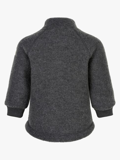 Mikk-Line Wollfilz-Jacke Kind, Anthracite Melange