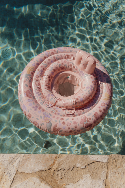 Little Dutch Dreamy Mermaid Baby Schwimmring, Pink