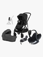 Cybex GAZELLE S Kombiwagen inkl. BeSafe iZi Go Modular X2 & Basis, Moon Black