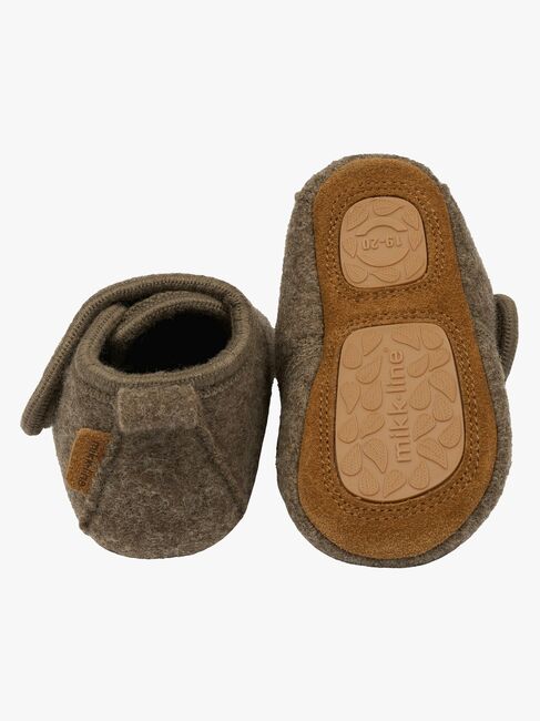 Mikk-Line Hausschuhe Wolle, Melange Denver