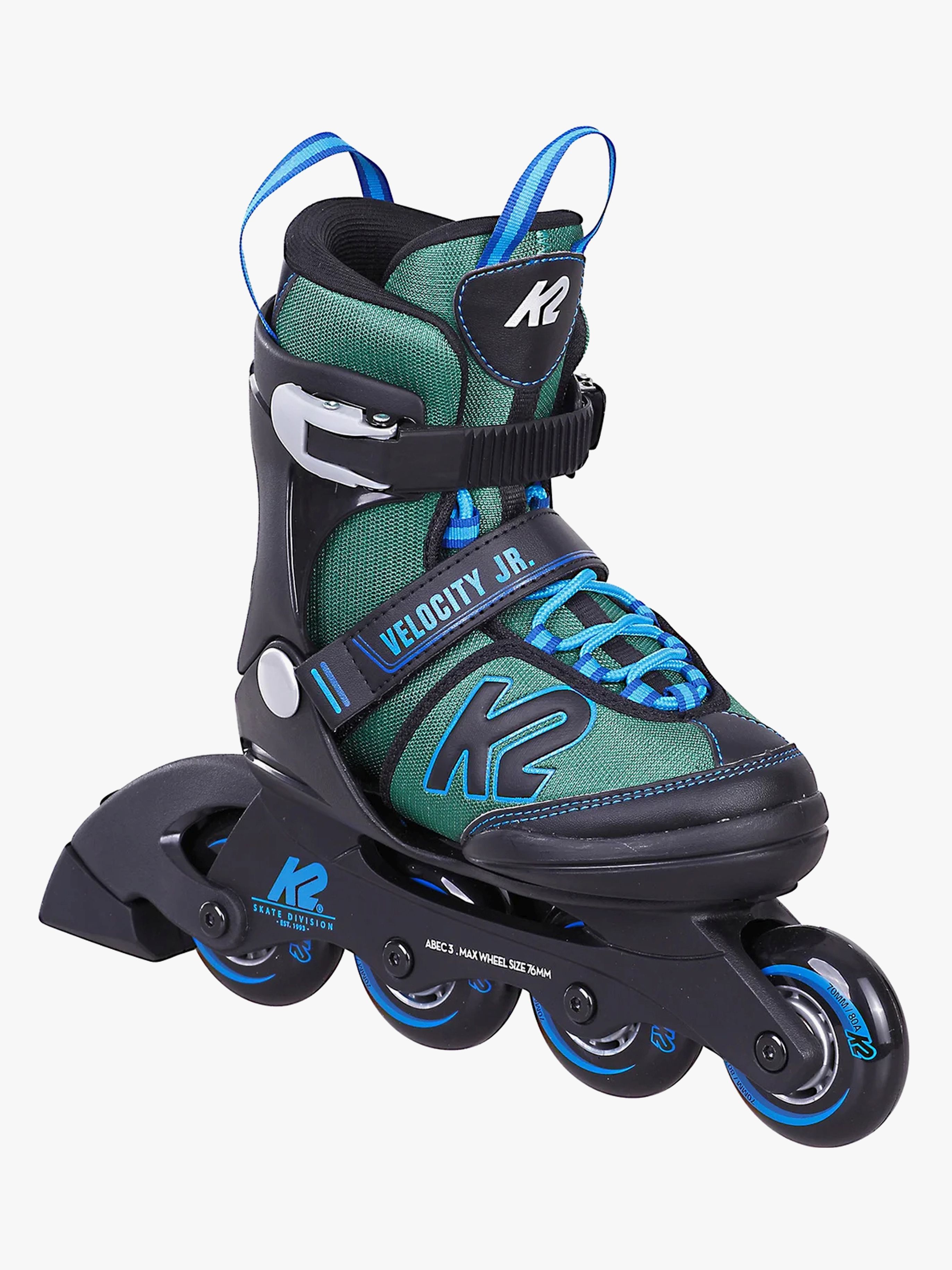 K2 Velocity Inlineskates, Türkis, M