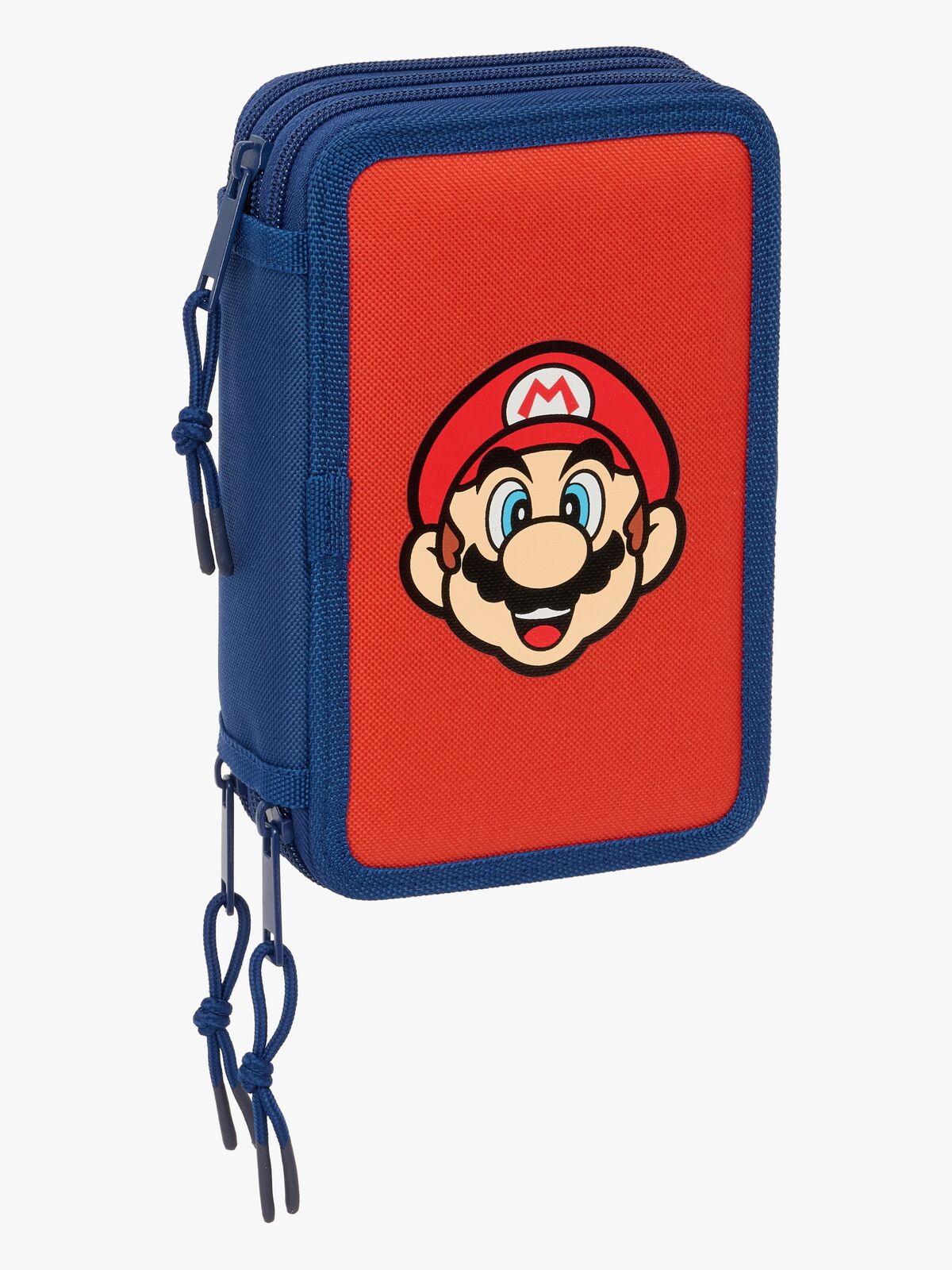 Super Mario Gefülltes Dreifach-Federmäppchen 37 Teile, Mamma Mia