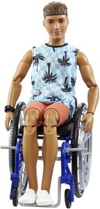 Barbie Fashionistas Puppe Ken mit Rollstuhl