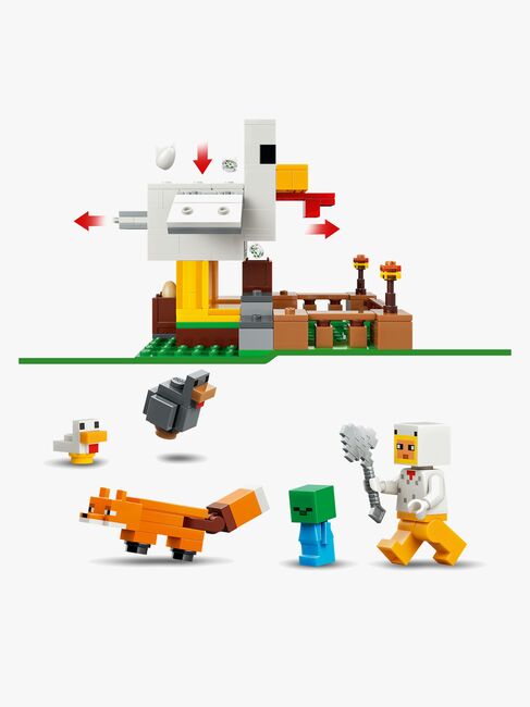 LEGO Minecraft 21585 Hühnerfarm