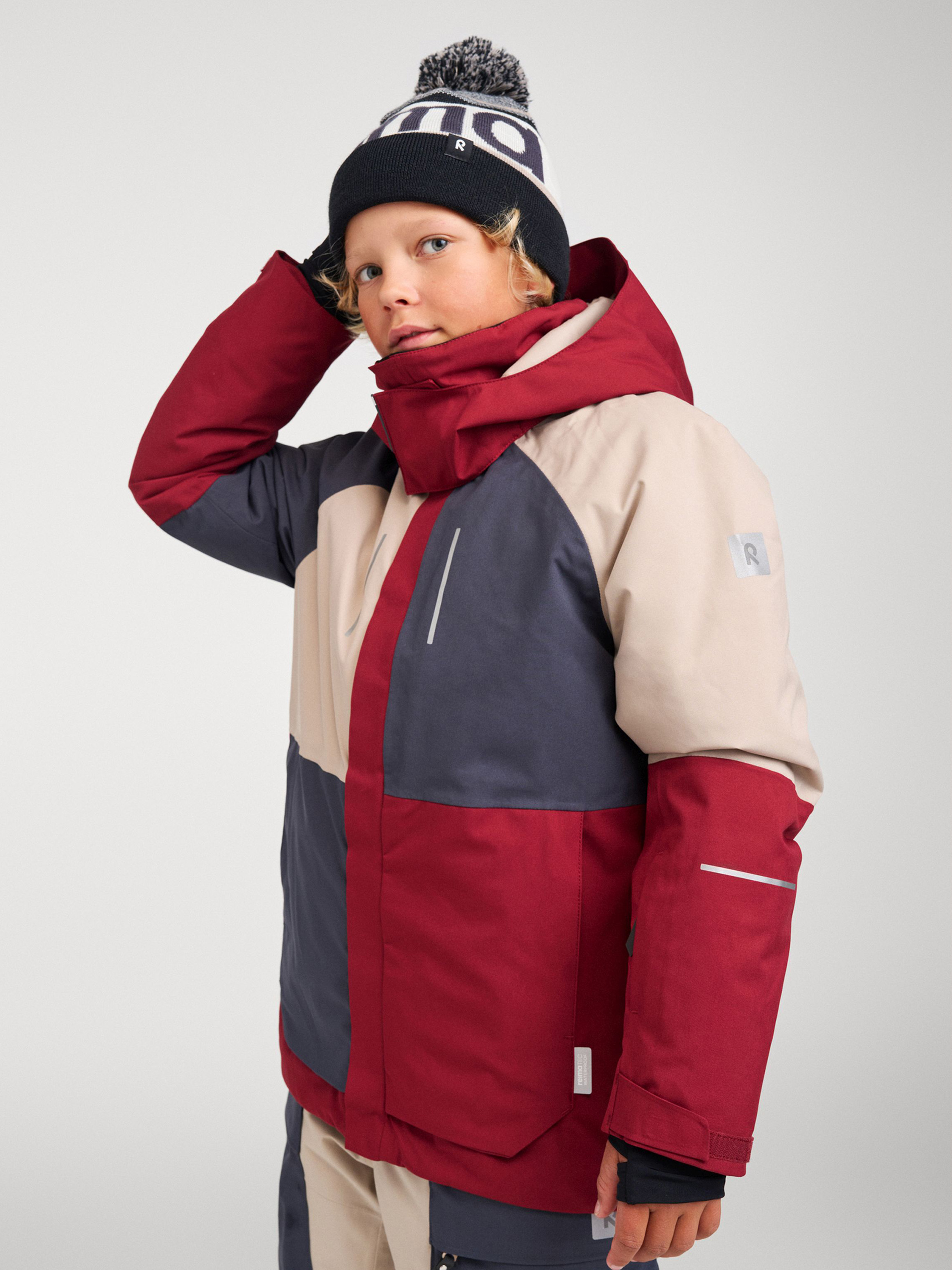 Reima Iitto Skijacke, Maroon, 158