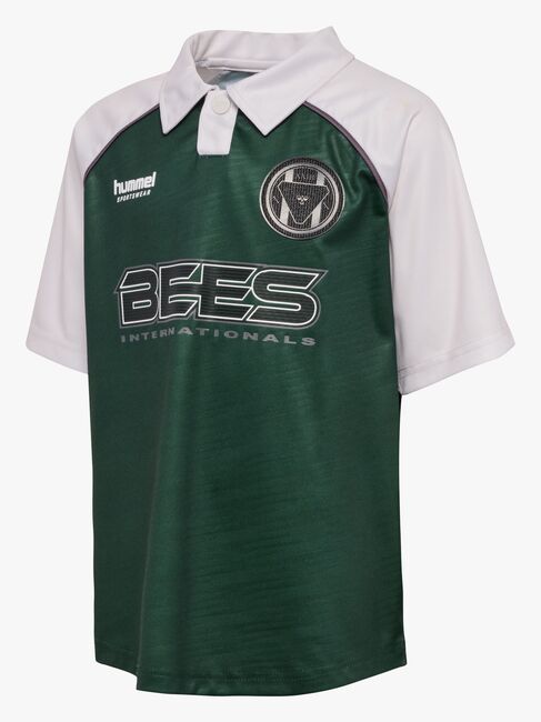 Hummel JR Loose Tiger Soccer T-Shirt, June Bug