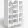 Alice & Fox Dune  Dekorativ Bücherregal, White