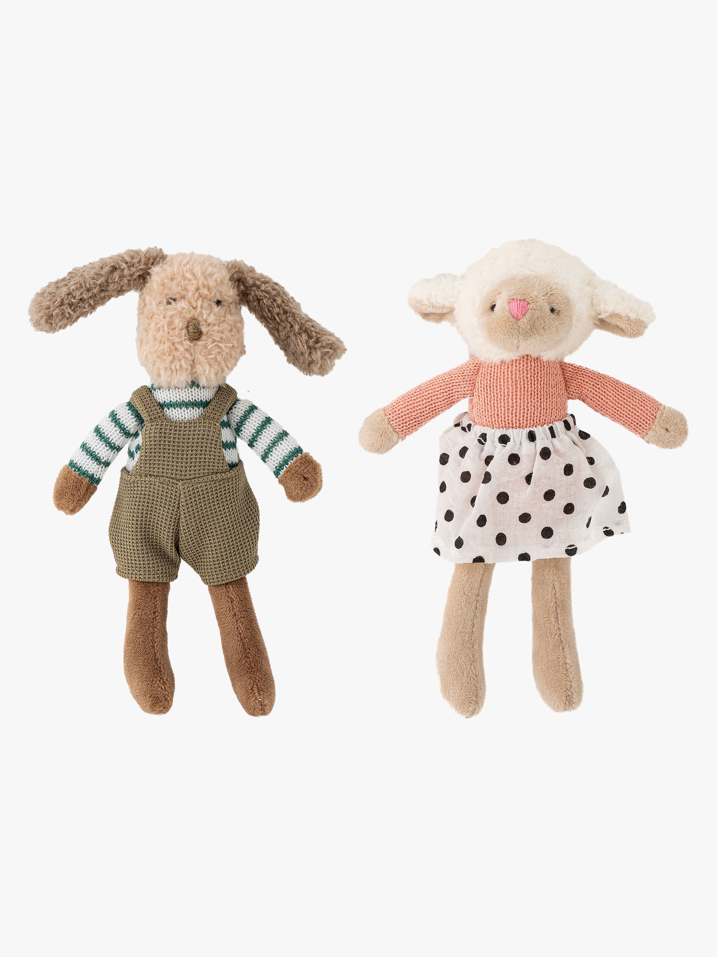 Bloomingville MINI Stofftiere Sol &  Teo