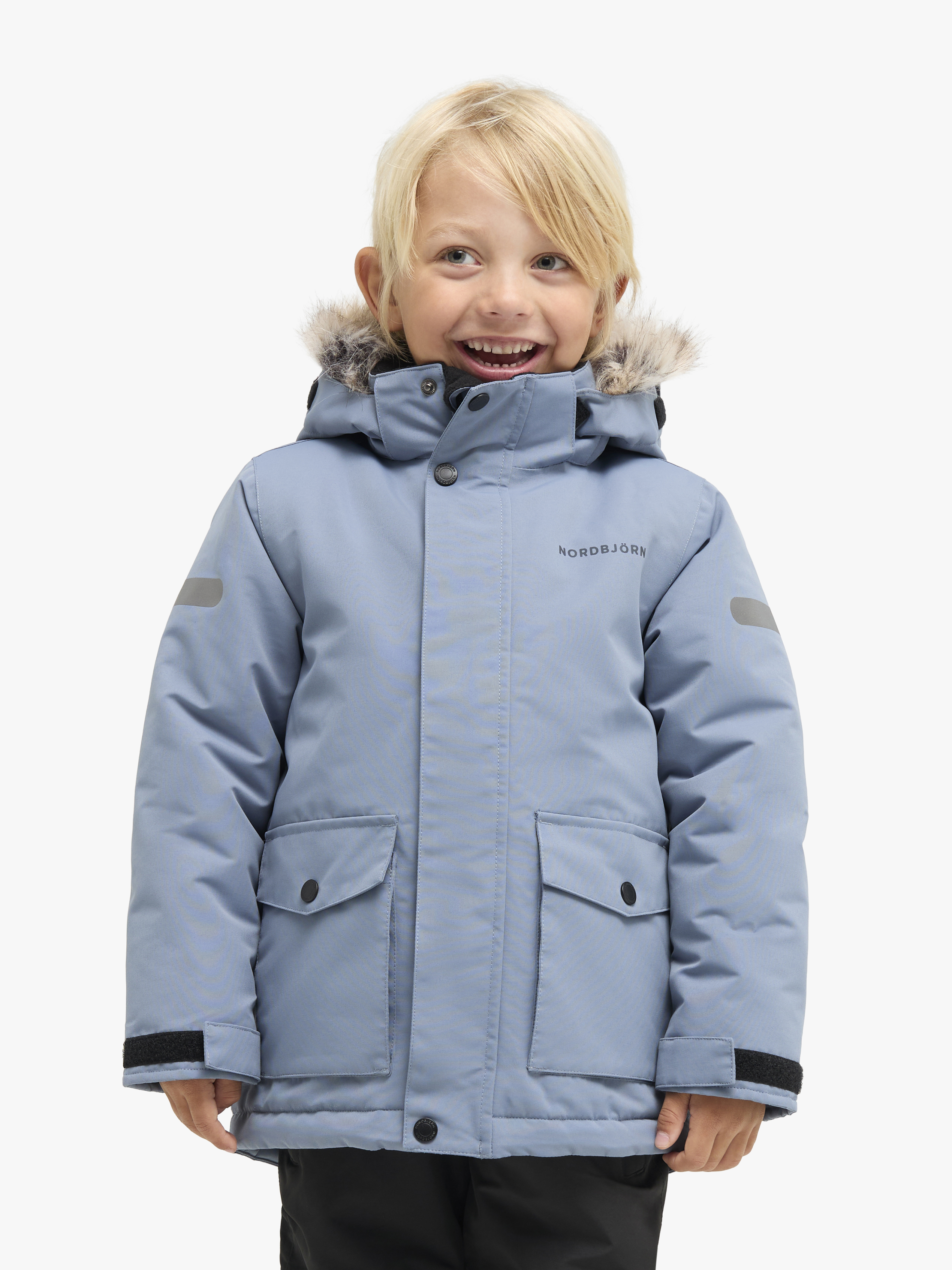 Nordbjörn Avalanche Winterjacke, Hellblau, 134