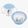 Mumin Wasser & Bad Geschirr-Set 2 Teile, Blau