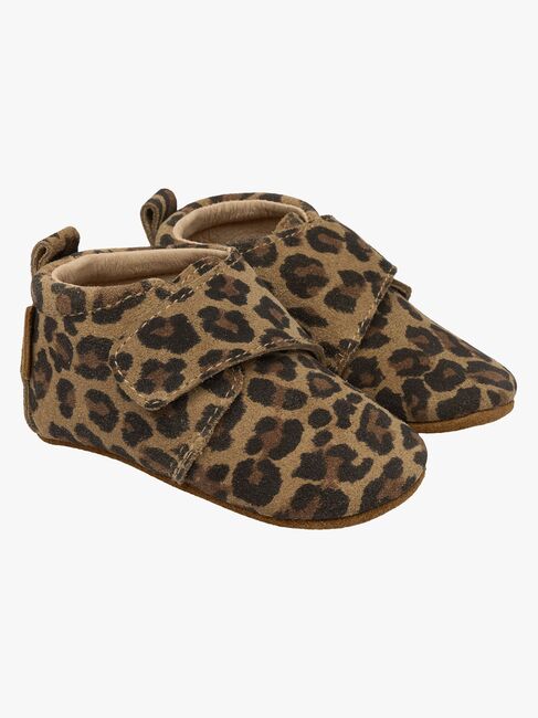 Mikk-Line Hausschuhe Wildleder, Leo