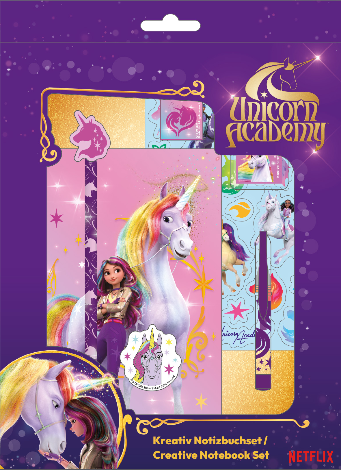 Unicorn Academy Schreibset