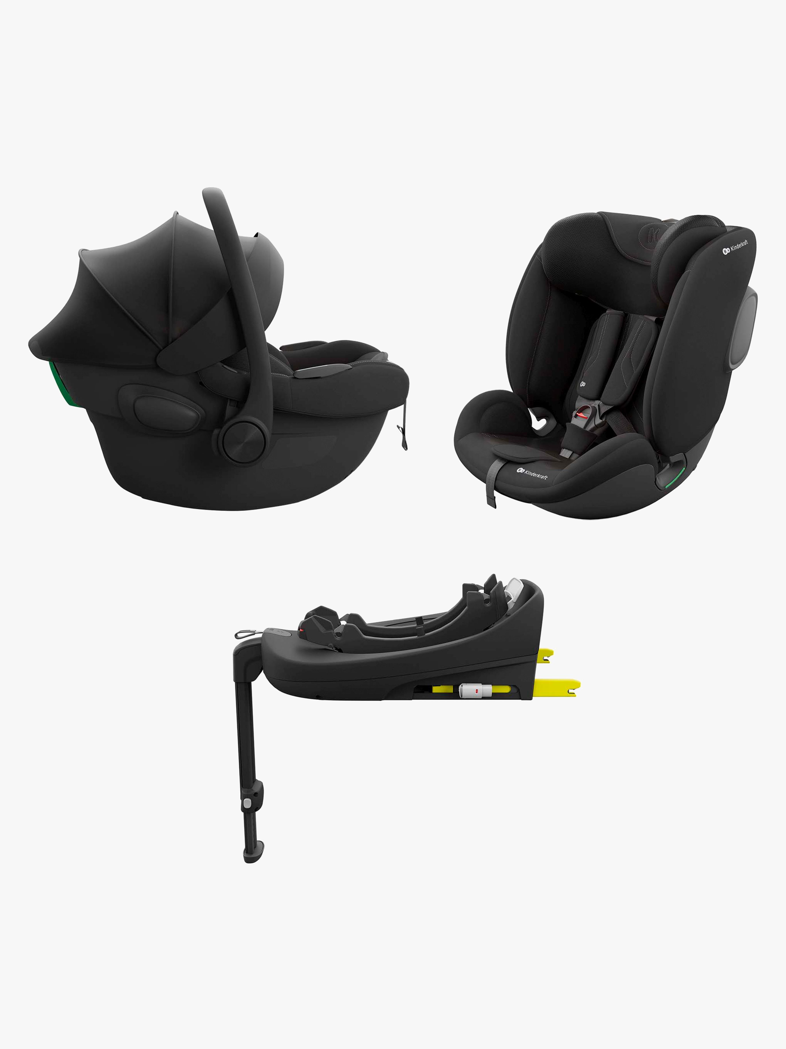 Kinderkraft ENDURA SAFE Modulsystem, Black