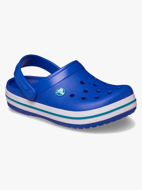 Crocs Crocband Pantoffeln, Blue Bolt/Turbo Teal