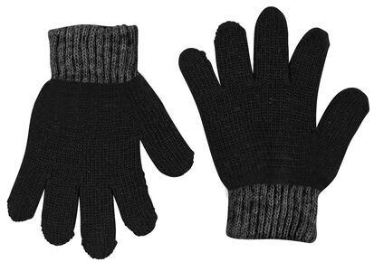 Lindberg Sundsvall Wool Glove Handschuhe 2er-Pack, Black/Anthracite