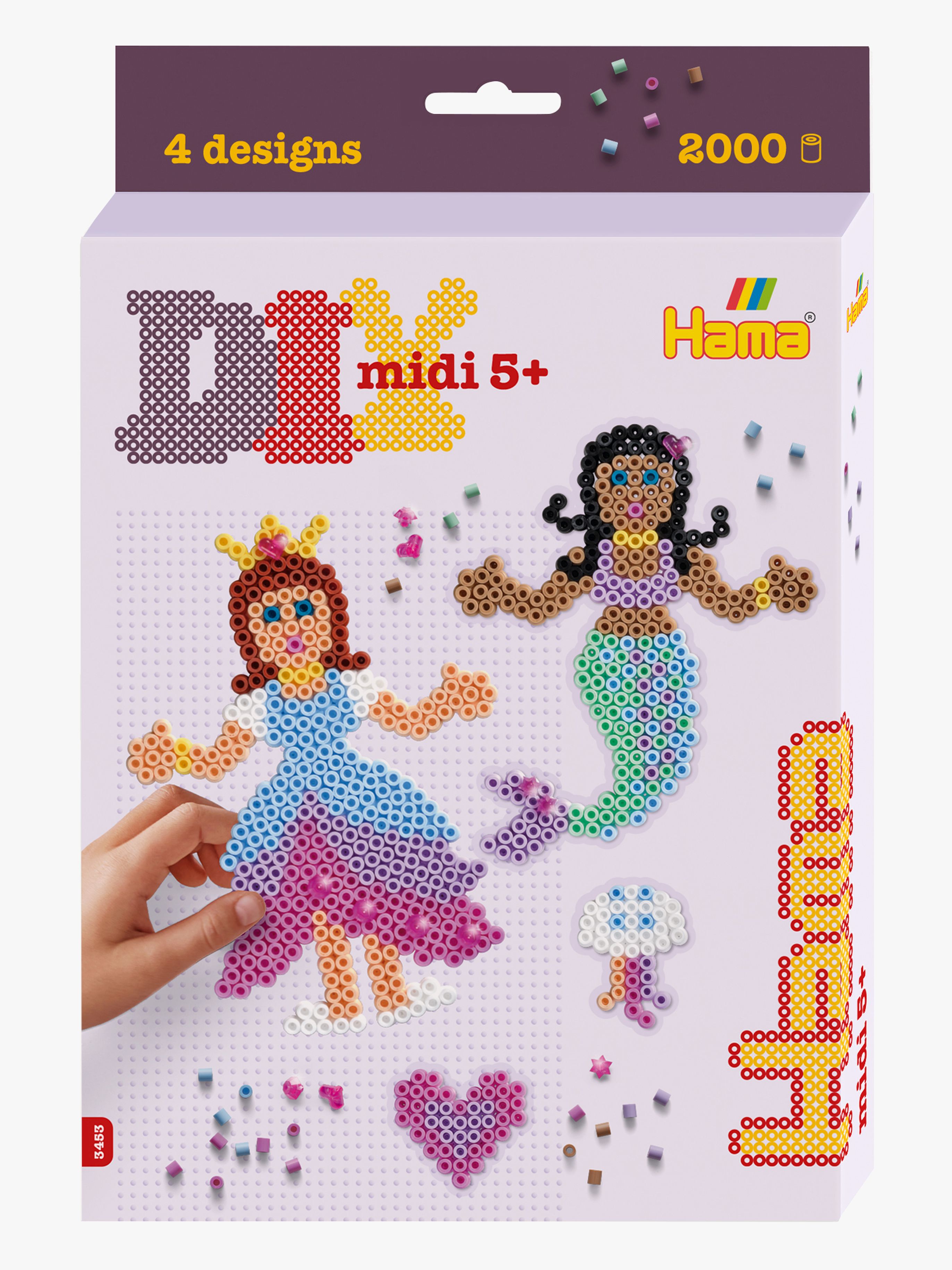 Hama Prinzessin &  Meerjungfrau Perlenset 2000 Teile