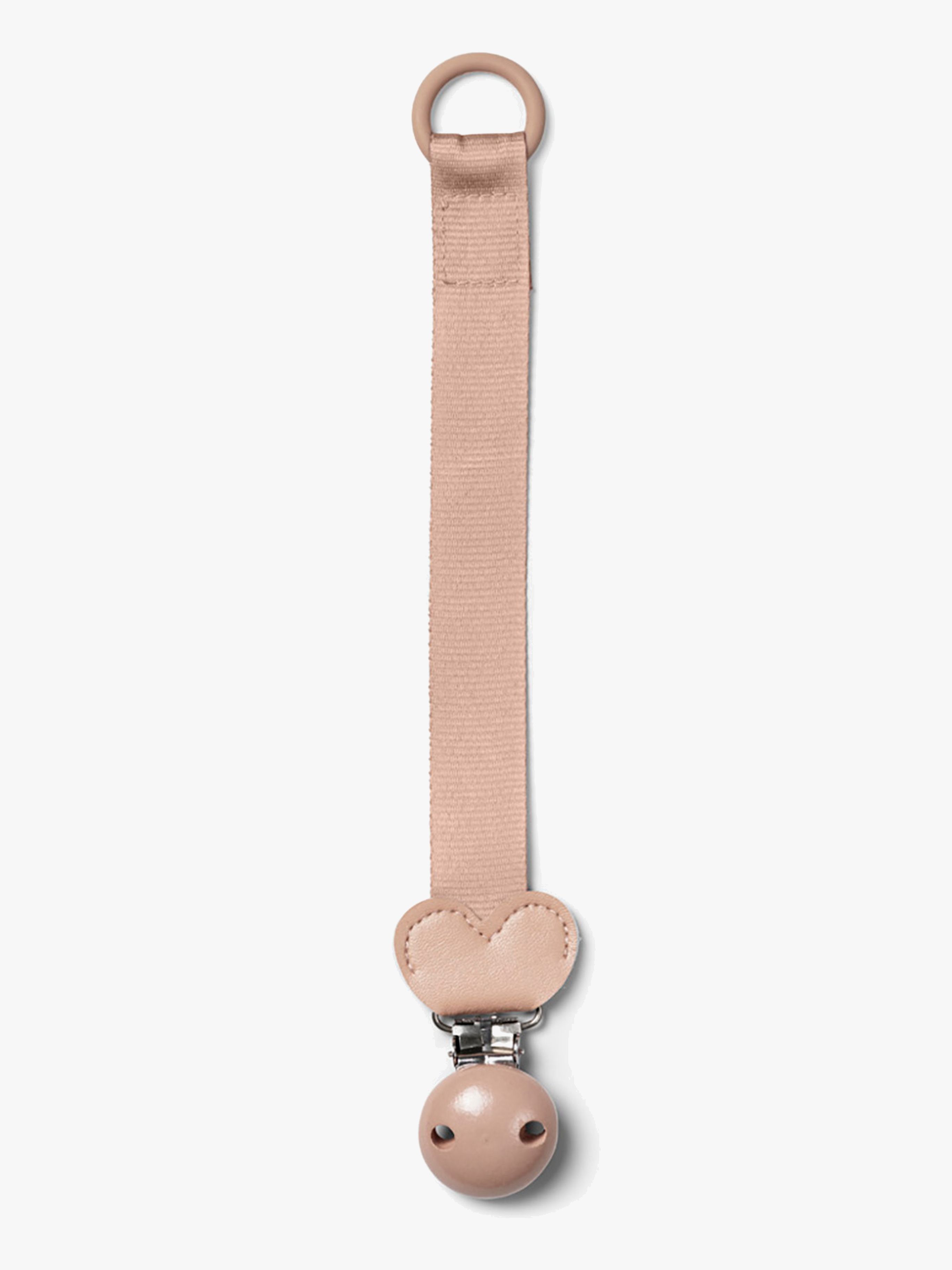 Elodie Schnullerkette Holz, Blushing Pink