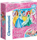 Disney Prinzessinnen Puzzle mit Diamanten, 104 Teile