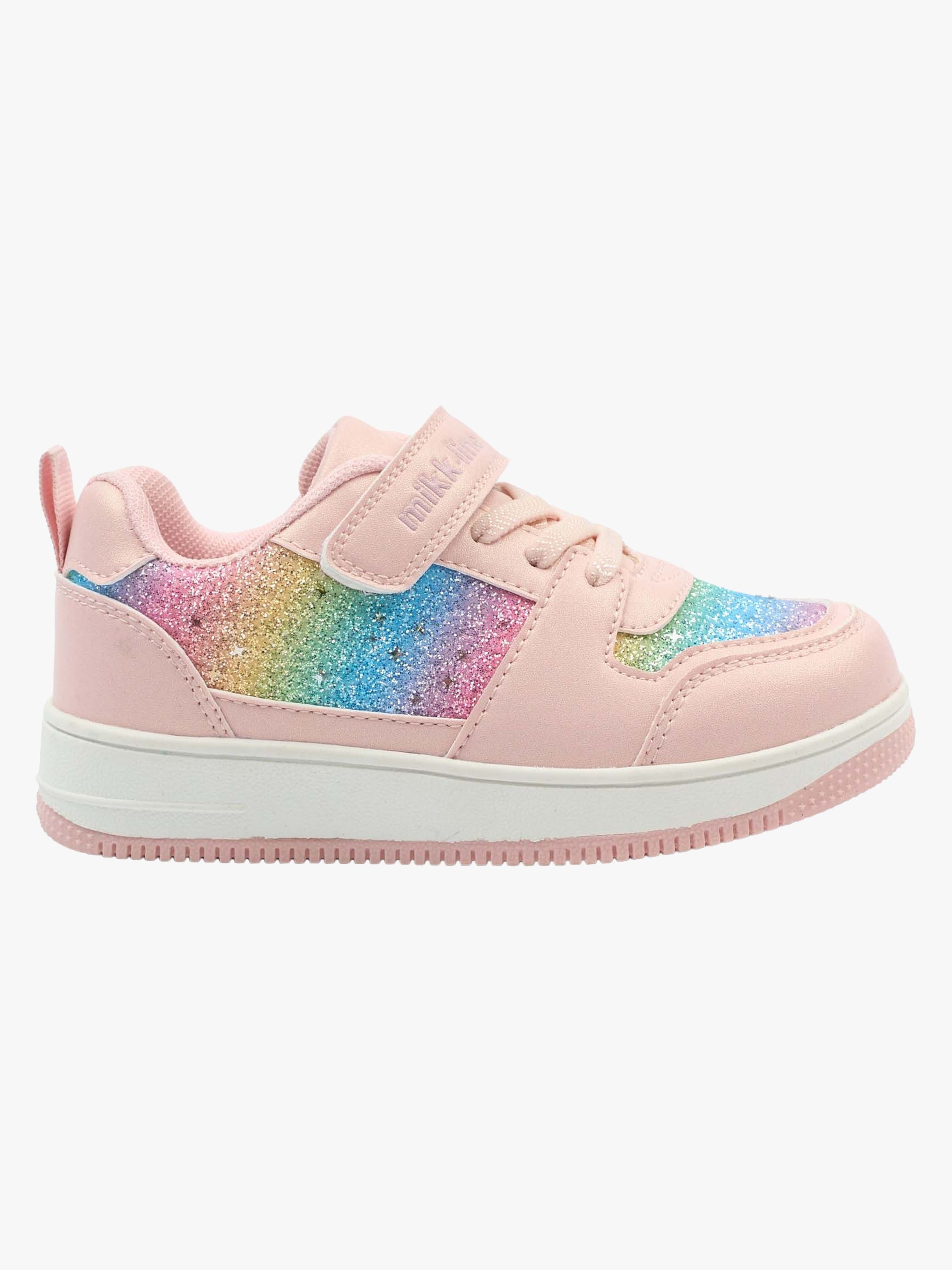 Kinder Sneaker Glitzer, Adobe Rose, 25, Kinderschuhe