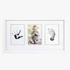 Pearhead Babyprints Fotorahmen, Weiß