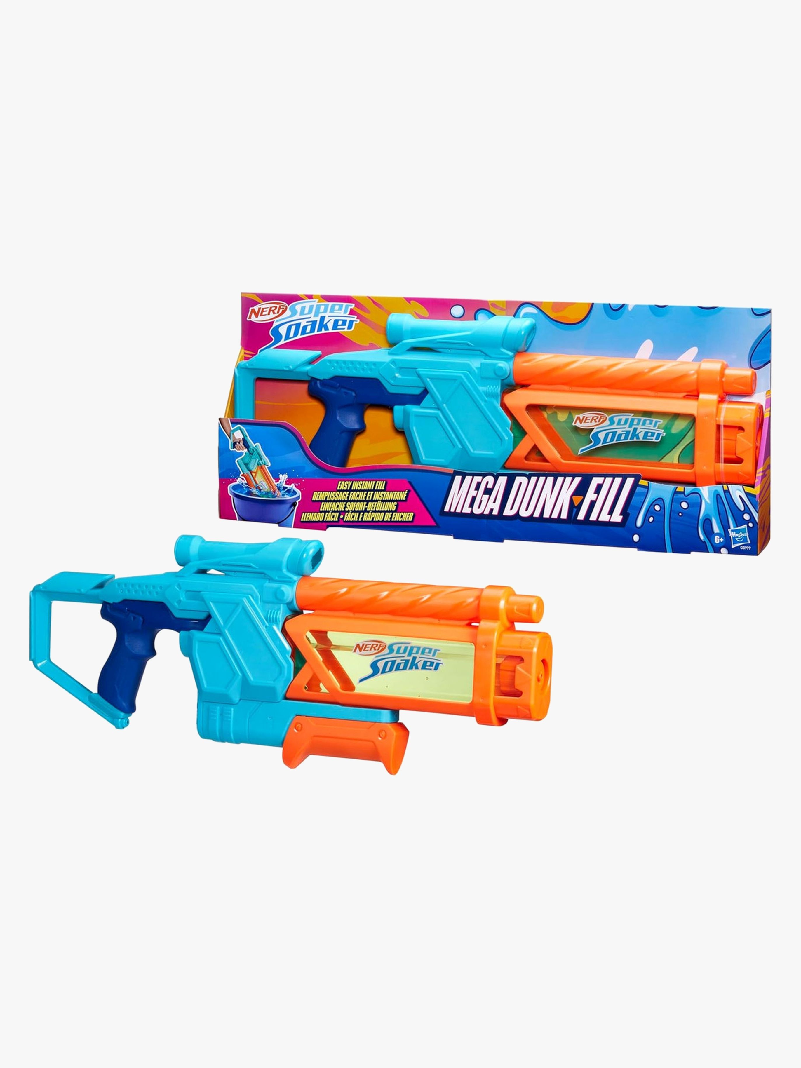 Nerf Super Soaker Wasserpistole Mega Dunk Fill