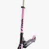 STIGA Kick Tretroller Comet 120-S, Schwarz/Rosa