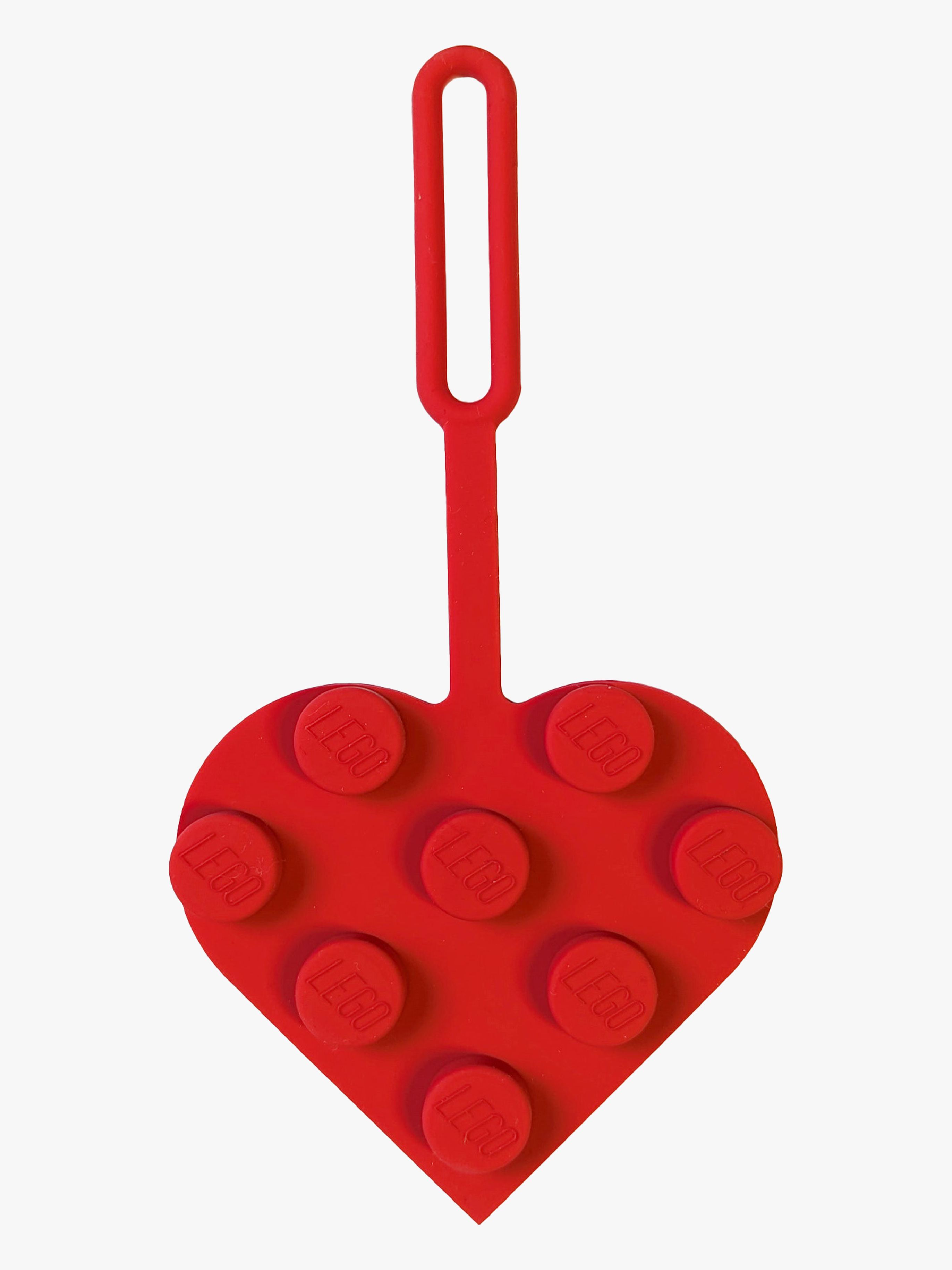 LEGO® Iconic Gepäckanhänger Heart, Rot