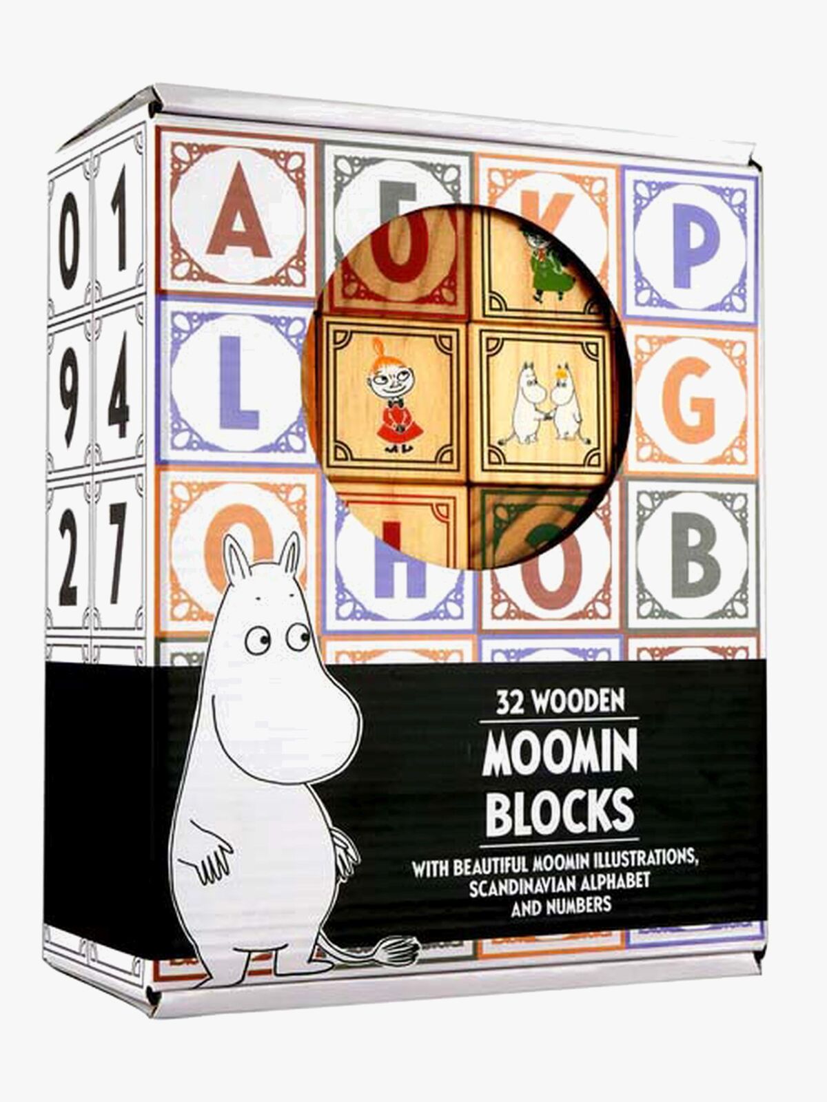 Barbo Toys Mumin Bauklötze 32 Teile