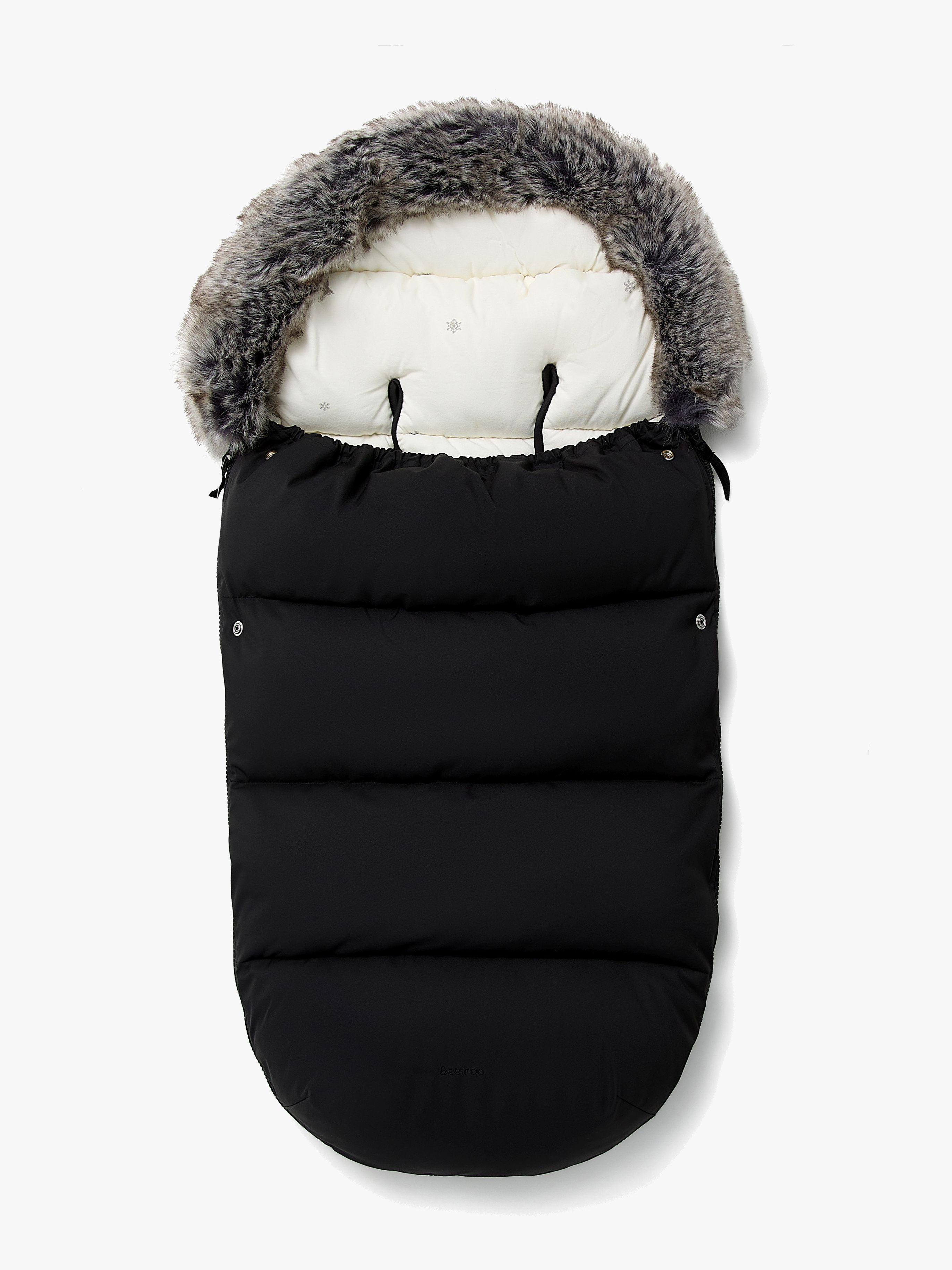 Brisk Winterfußsack, Black / Snowflake, Winterfußsäcke
