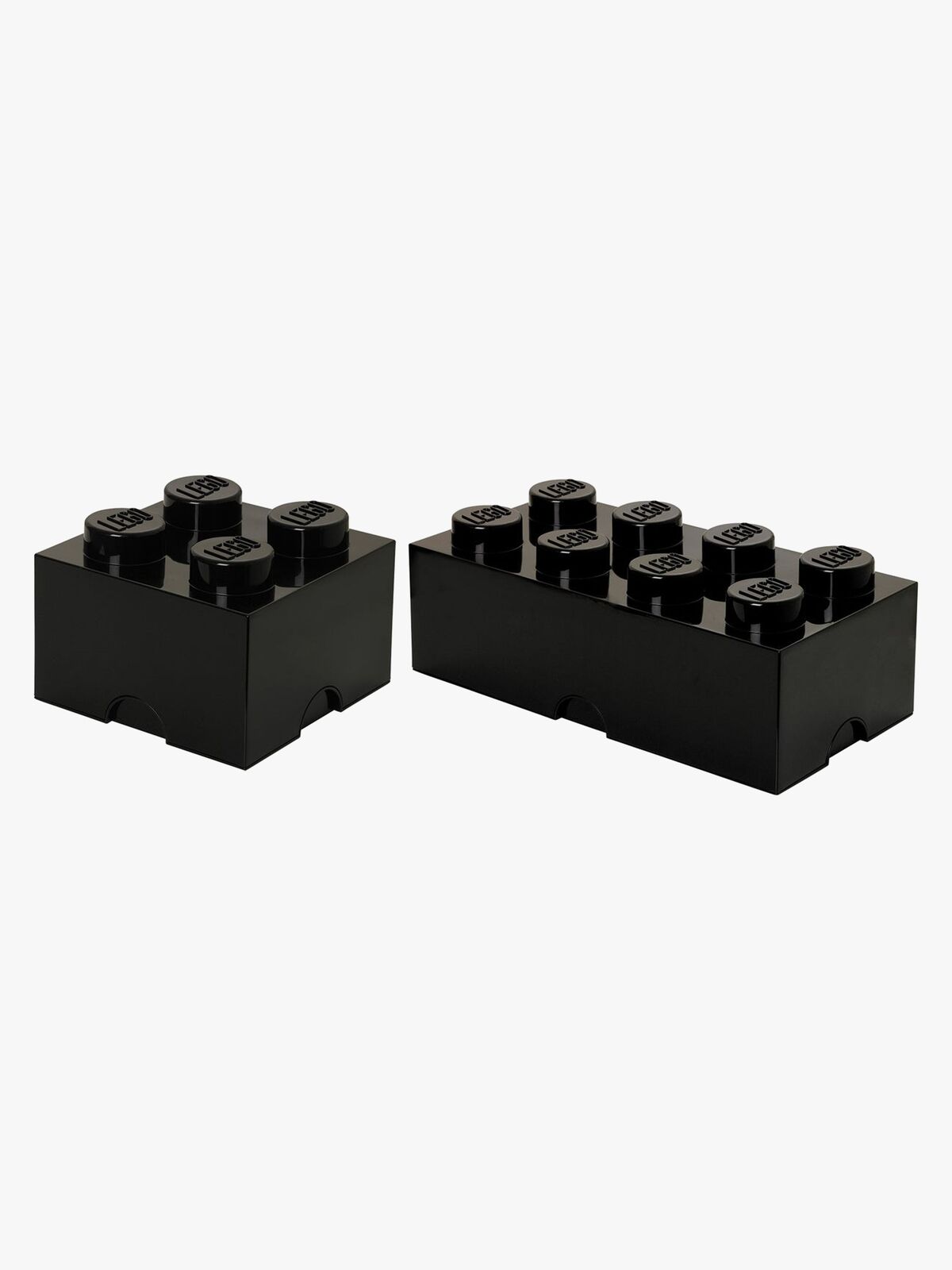 LEGO Aufbewahrung Paket Klein/Groß, Schwarz