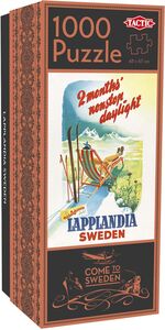 Tactic Puzzle Come to Sweden: Lapplandia, Sweden 1000 Teile