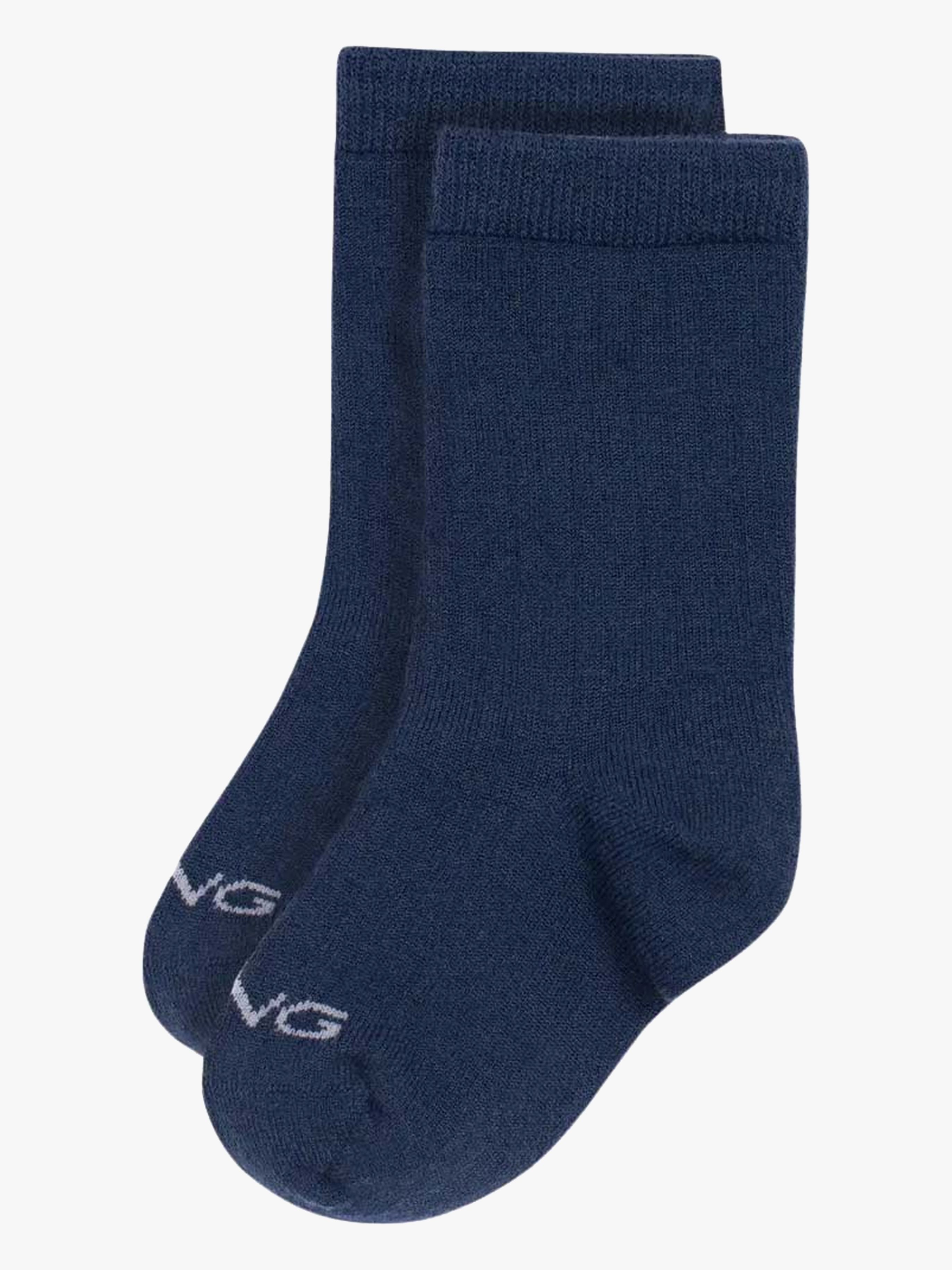 Viking Toasty Socken 2er-Pack Wollmischung, Navy/Navy, 25-27