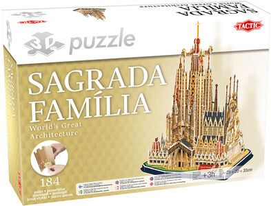 Tactic Puzzle Sagrada Familia 3D