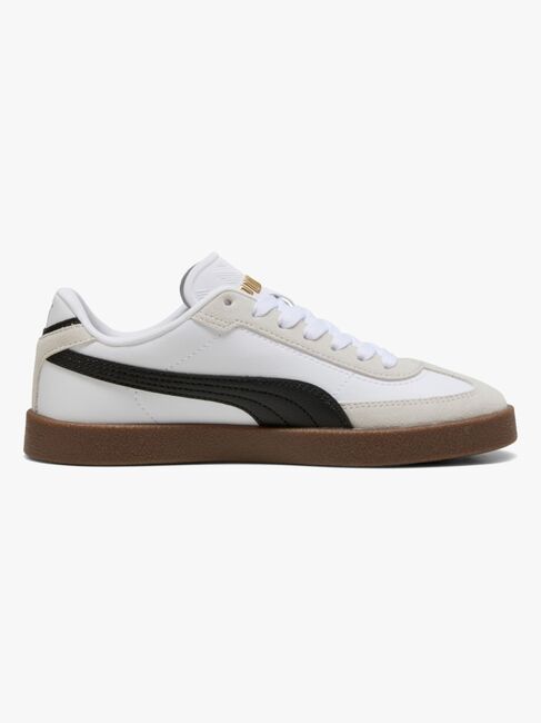 Puma Club II Era Jr Sneaker, White/Black
