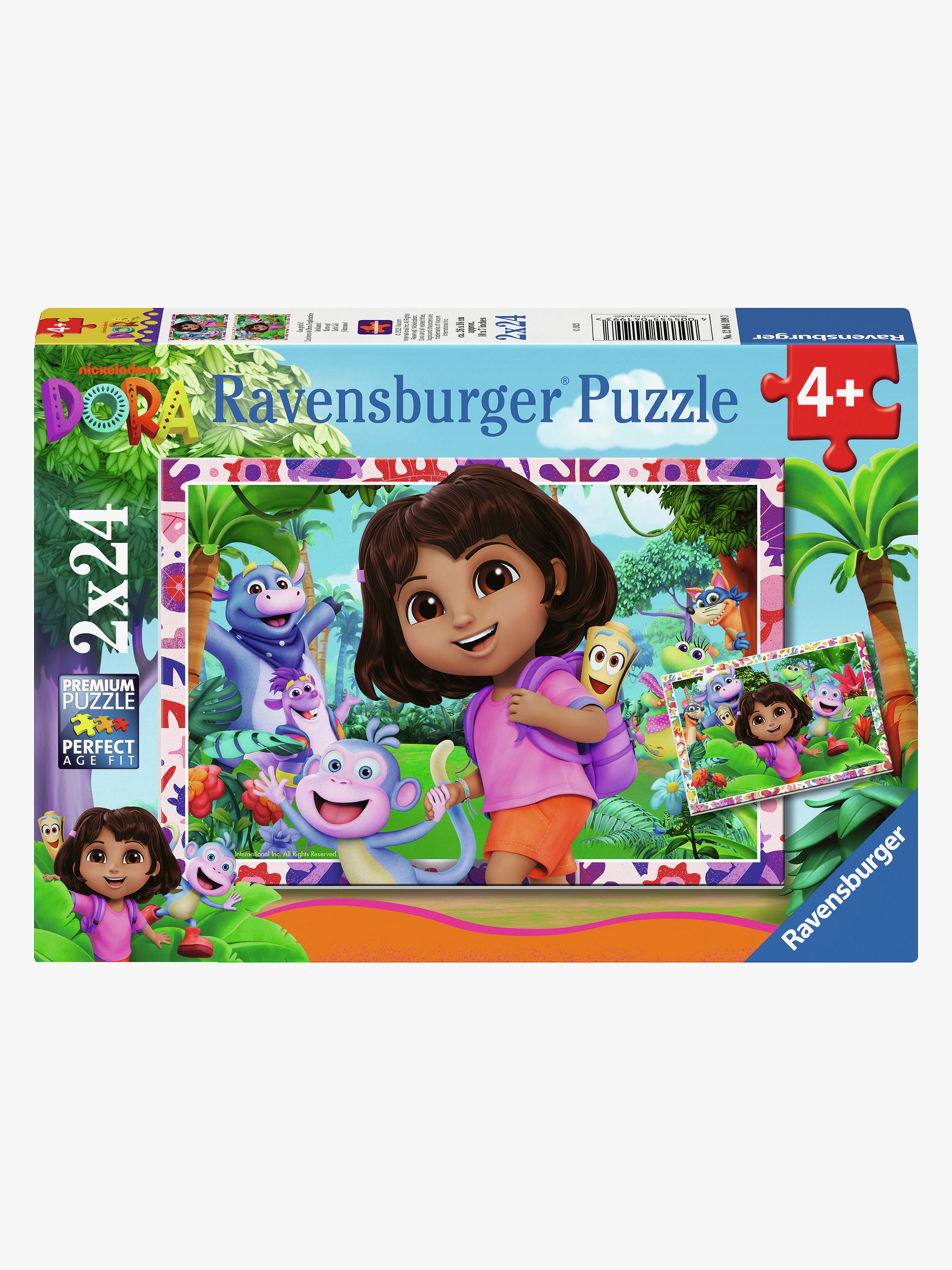 Dora The Explorer Puzzles 2x24 Teile