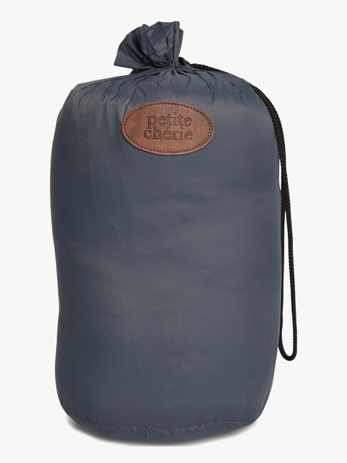 Petite Chérie Packable Daunen-Fußsack, Lava Grey