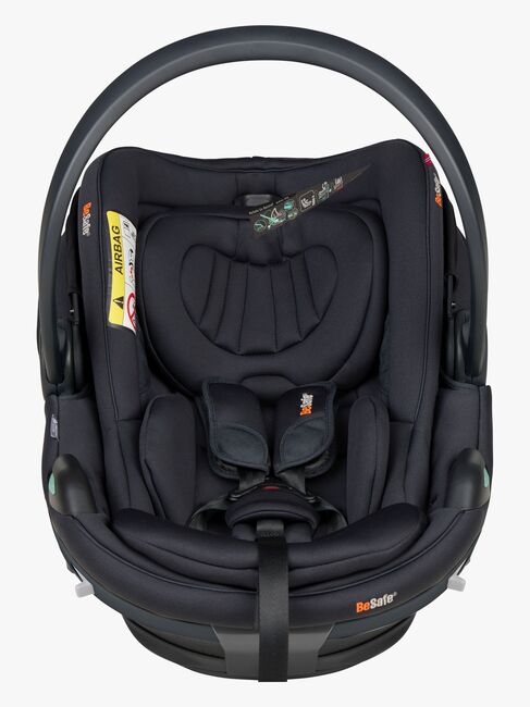 BeSafe Go Beyond 2 Babyschale, Black Soft Breeze