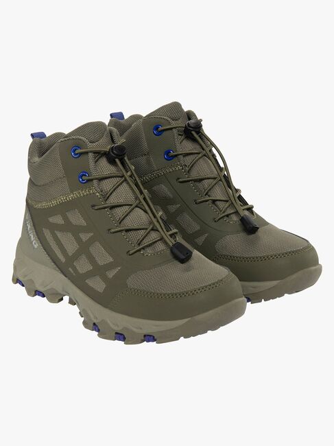 Viking Track Mid SL WP Sneaker, Olive