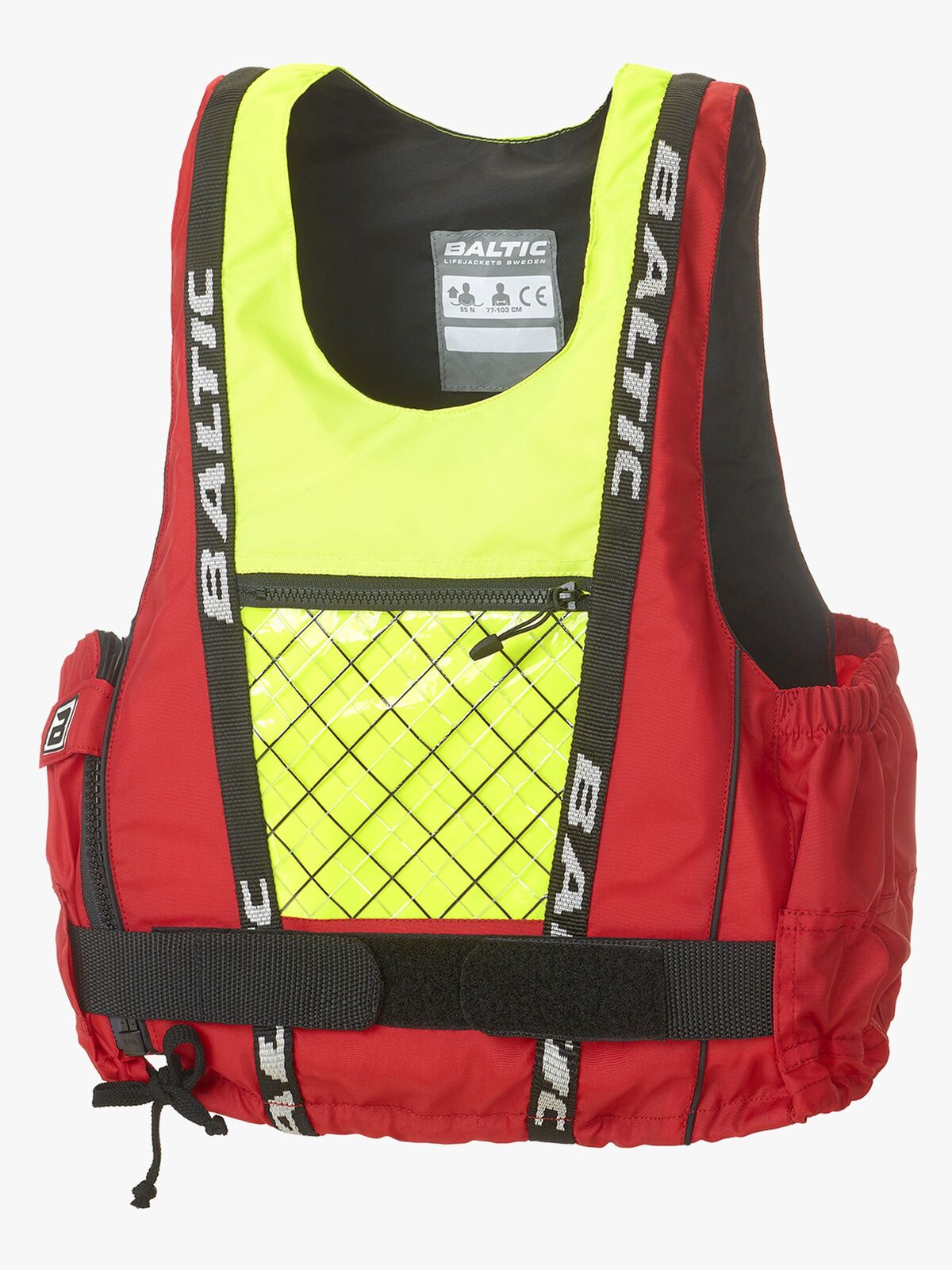 Baltic Pro Rettungsweste, Rot/Gelb