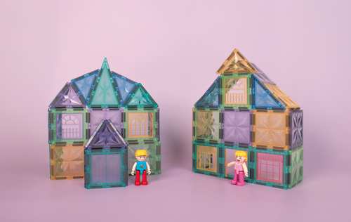 Playbox Magnet-Steine Glitzer, 110 Teile