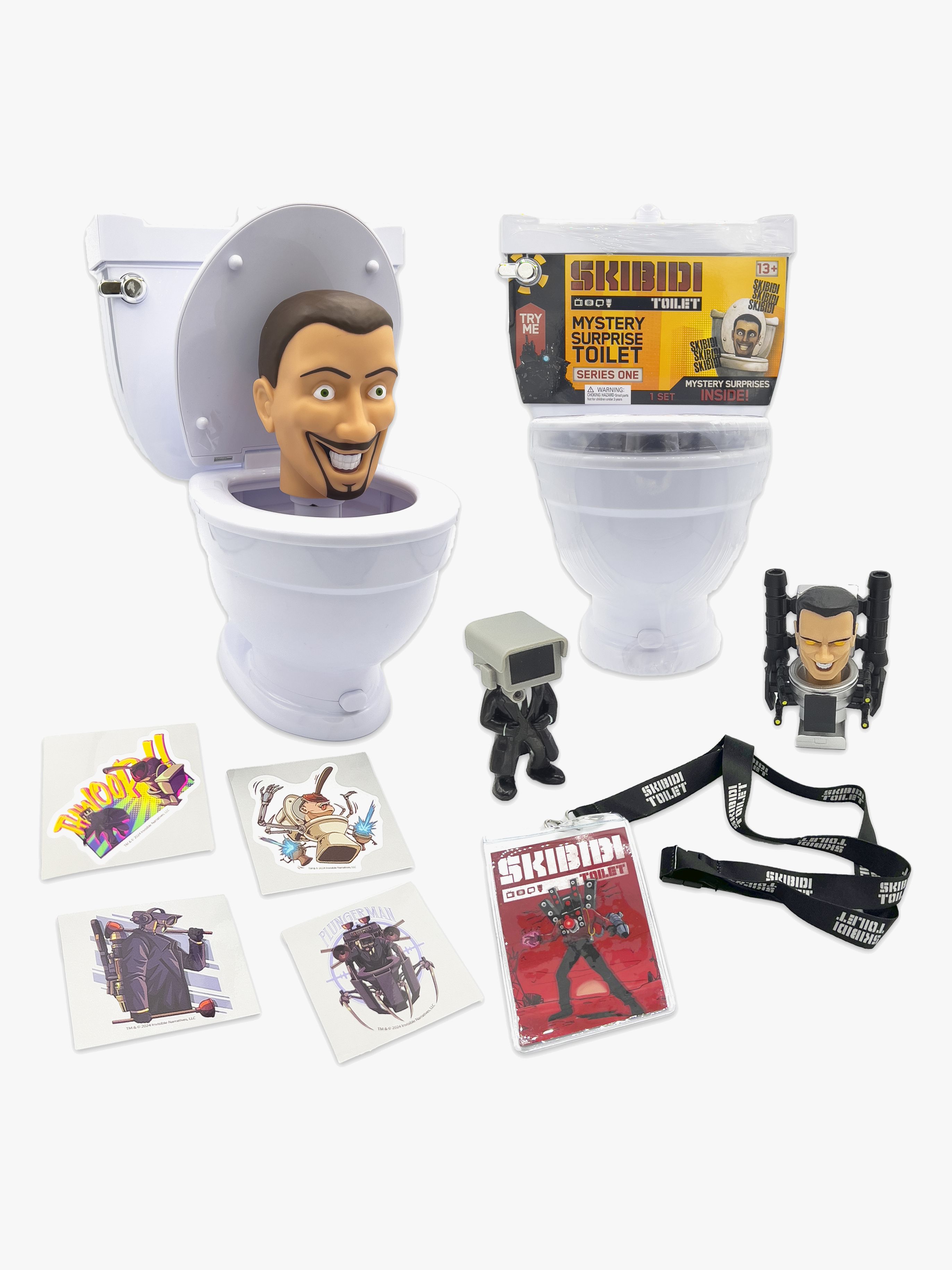 Mystery Surprise Toilet Spielset