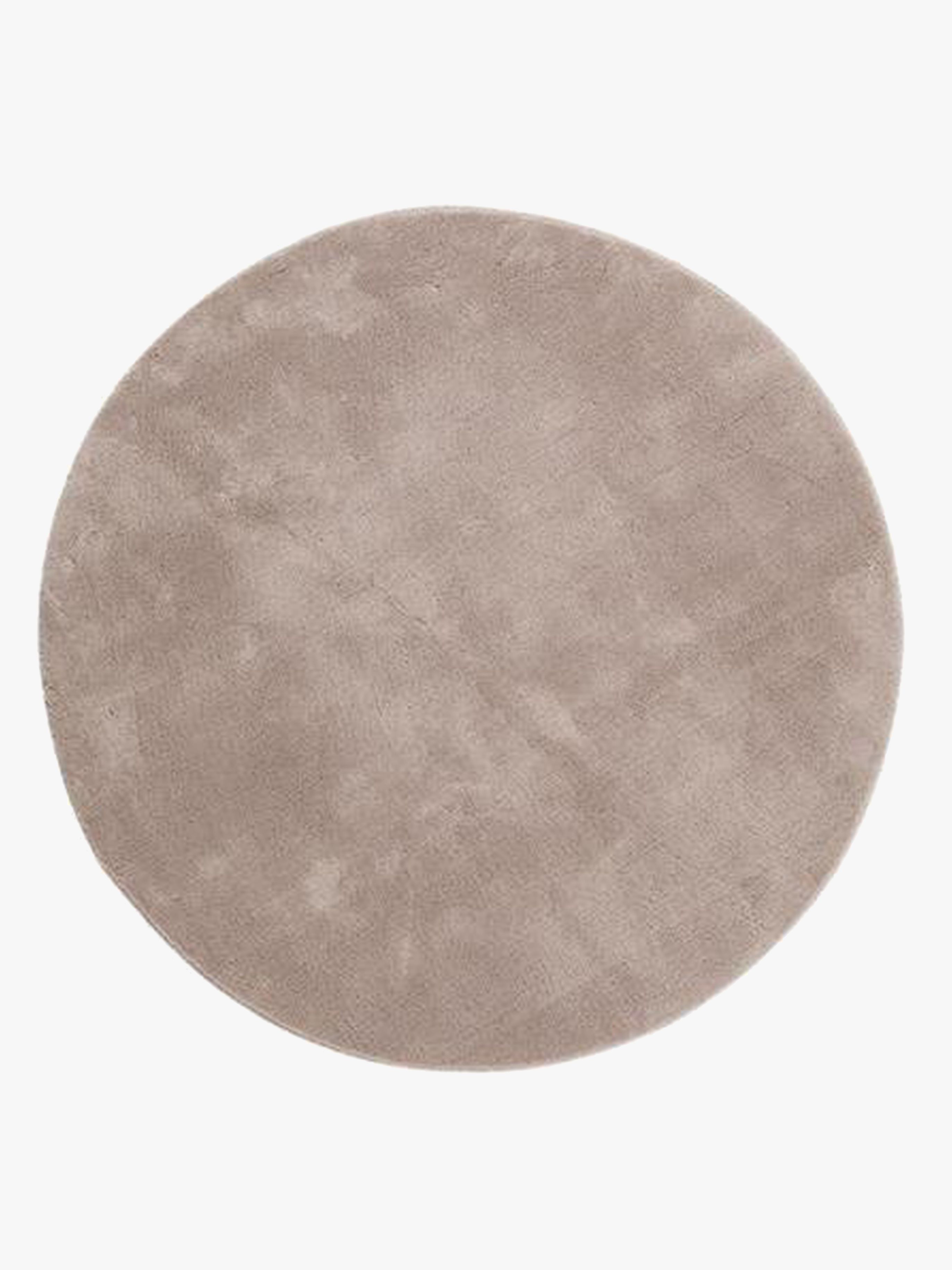 KMCarpets Teppich Rund 160, Soft Greige