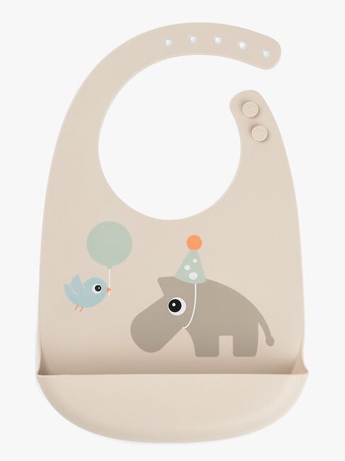 Done By Deer Celebration Silikon Lätzchen, Sand