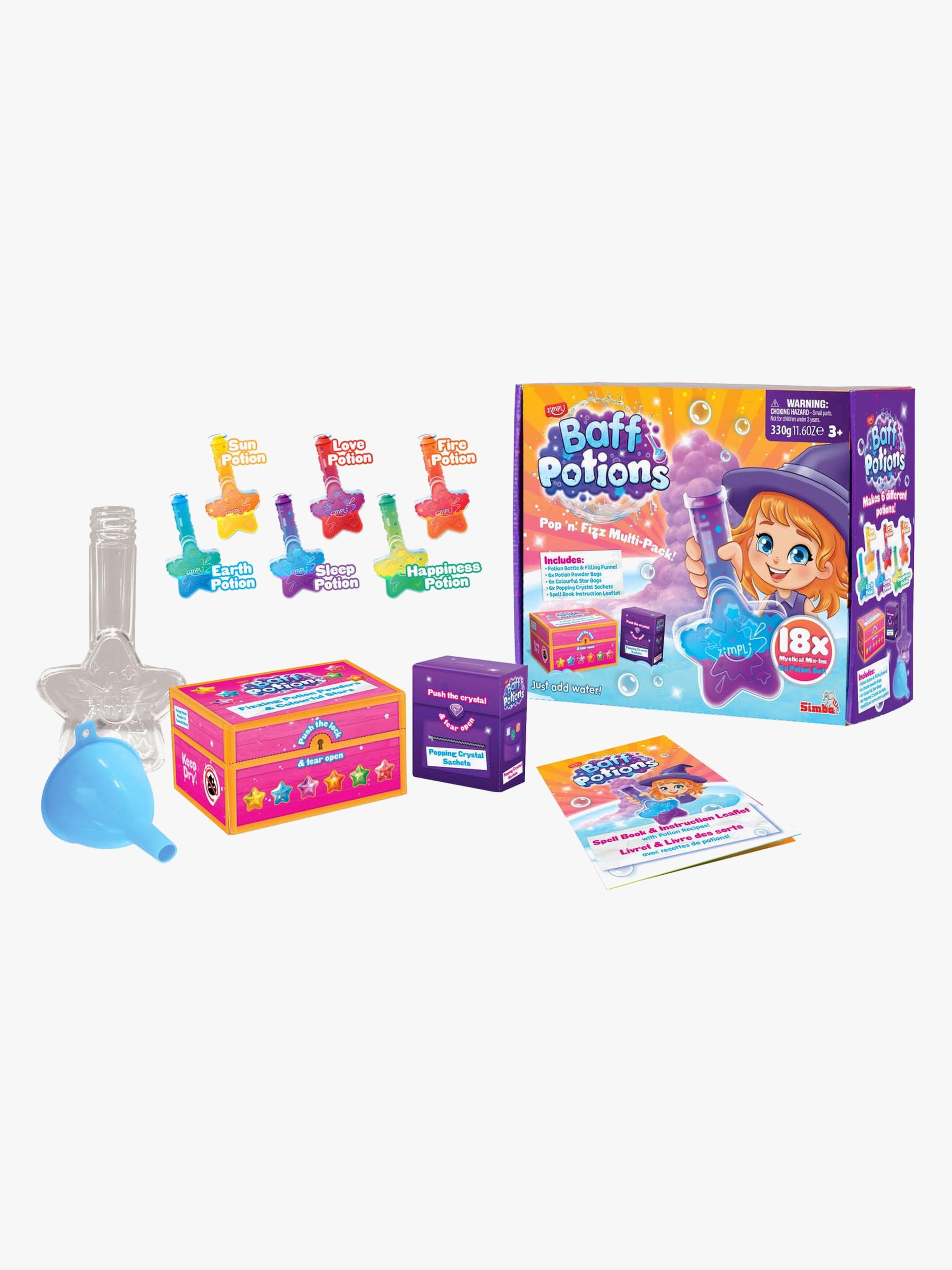 Zimpli Kids Baff Potions Magisches Badeset